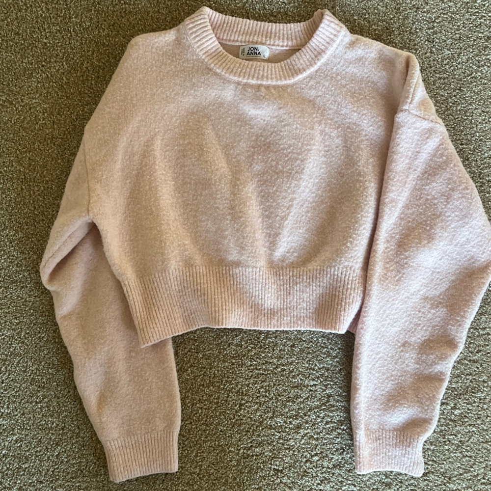 Jon & Anna Cozy soft Pink Sweater
